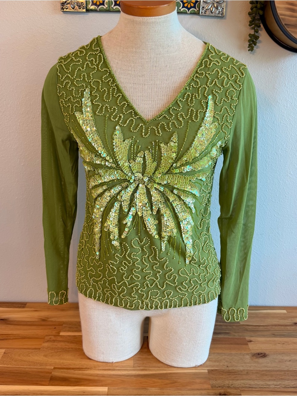 1990s Hua Yi New Fashion Whimsygoth Top